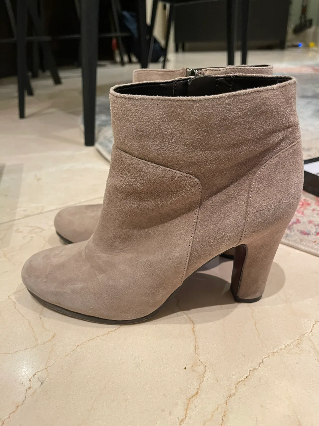 Sam Edelman Salina Suede Booties - Size 8 image indicator(3)