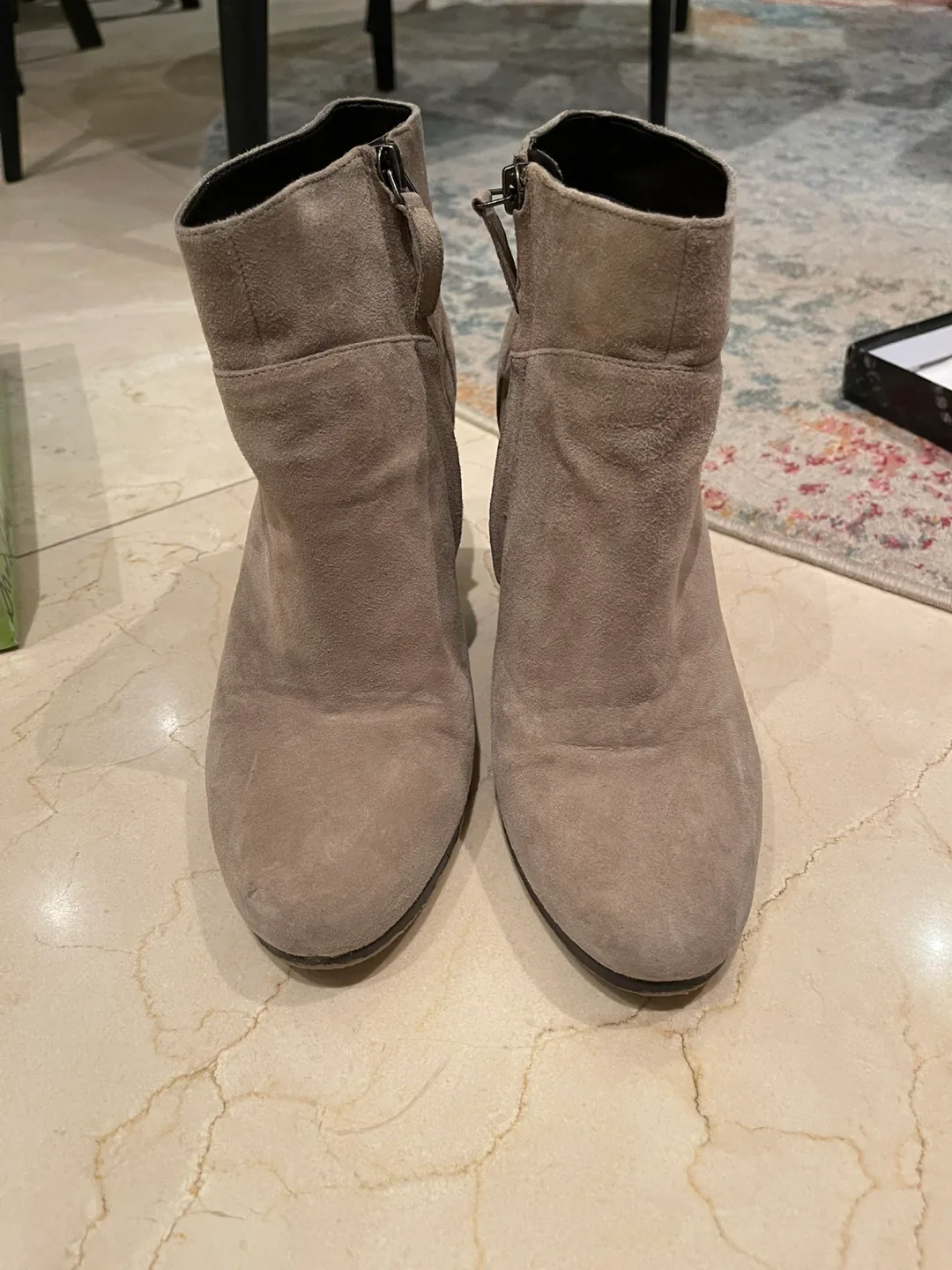 Sam Edelman Salina Suede Booties - Size 8 image indicator(2)