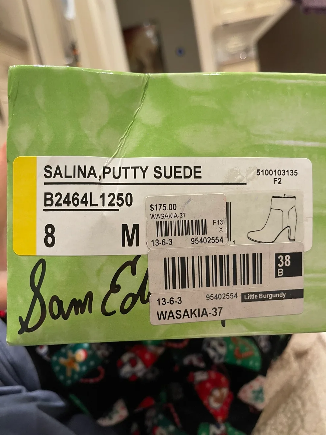 Sam Edelman Salina Suede Booties - Size 8 image indicator(4)