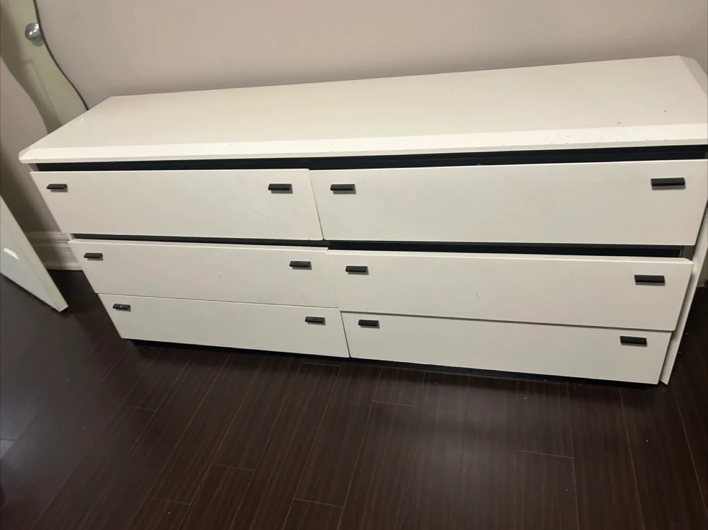 White 6-Drawer Dresser thumbnail