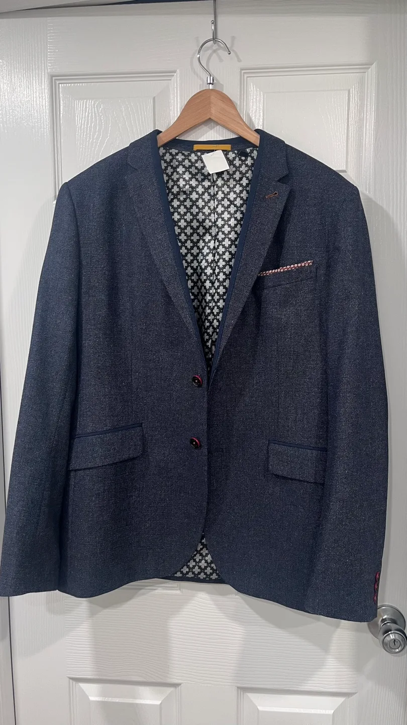 Men’s Navy Blue Blazer thumbnail