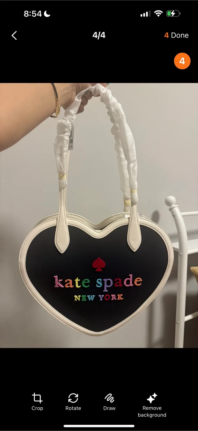 Kate Spade Heart Bag - New with Tags thumbnail