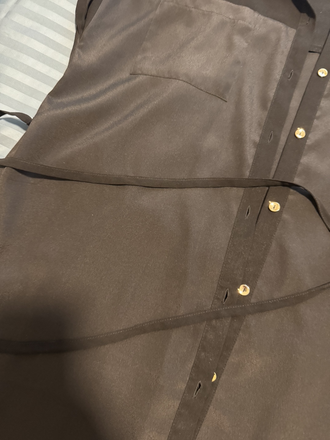 Atmosphere Black Button-Up Shirt - Size 12 - photo 3