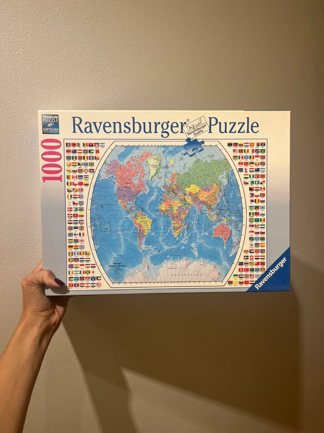 Ravensburger World Nation 1000 Piece Puzzle thumbnail