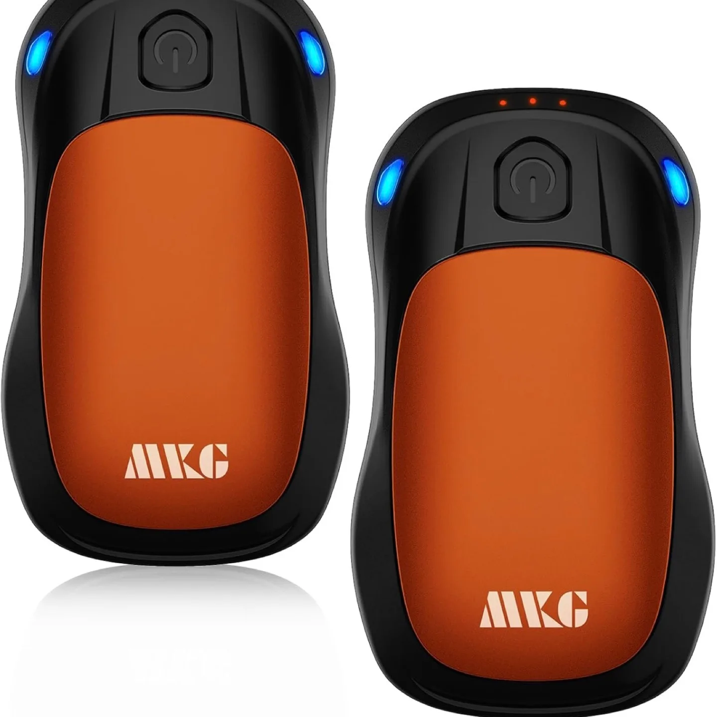 New 2-in-1 Electric Hand Warmers - Orange thumbnail