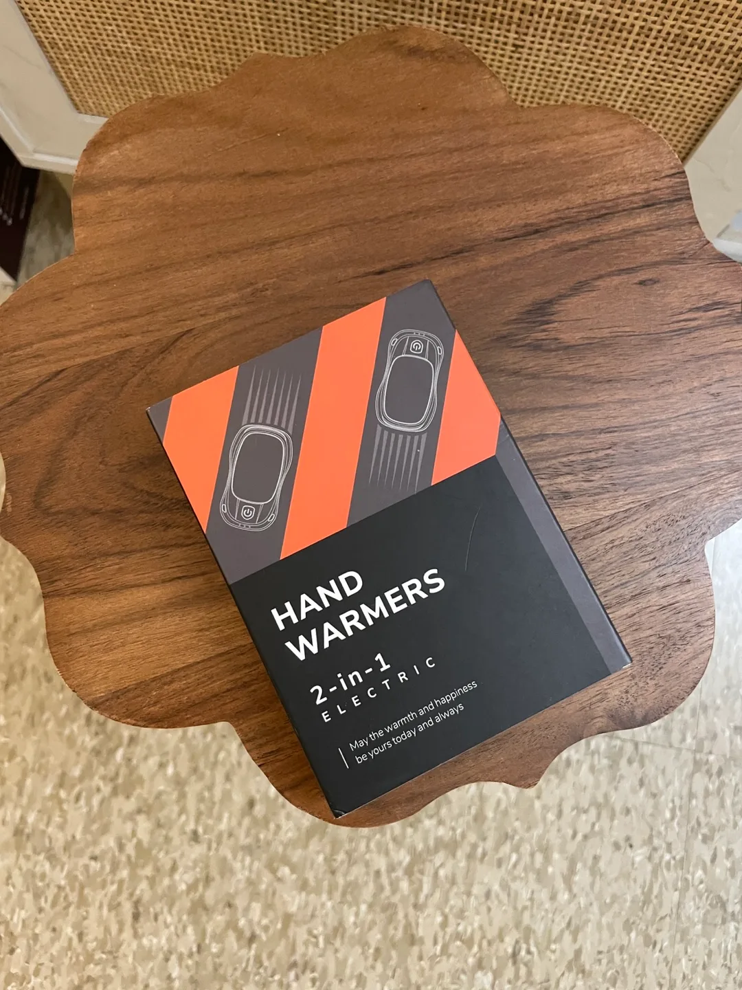 New 2-in-1 Electric Hand Warmers - Orange image indicator(4)