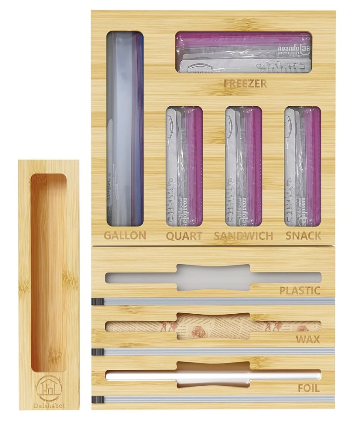 Dalshabet Bamboo Kitchen Organizer