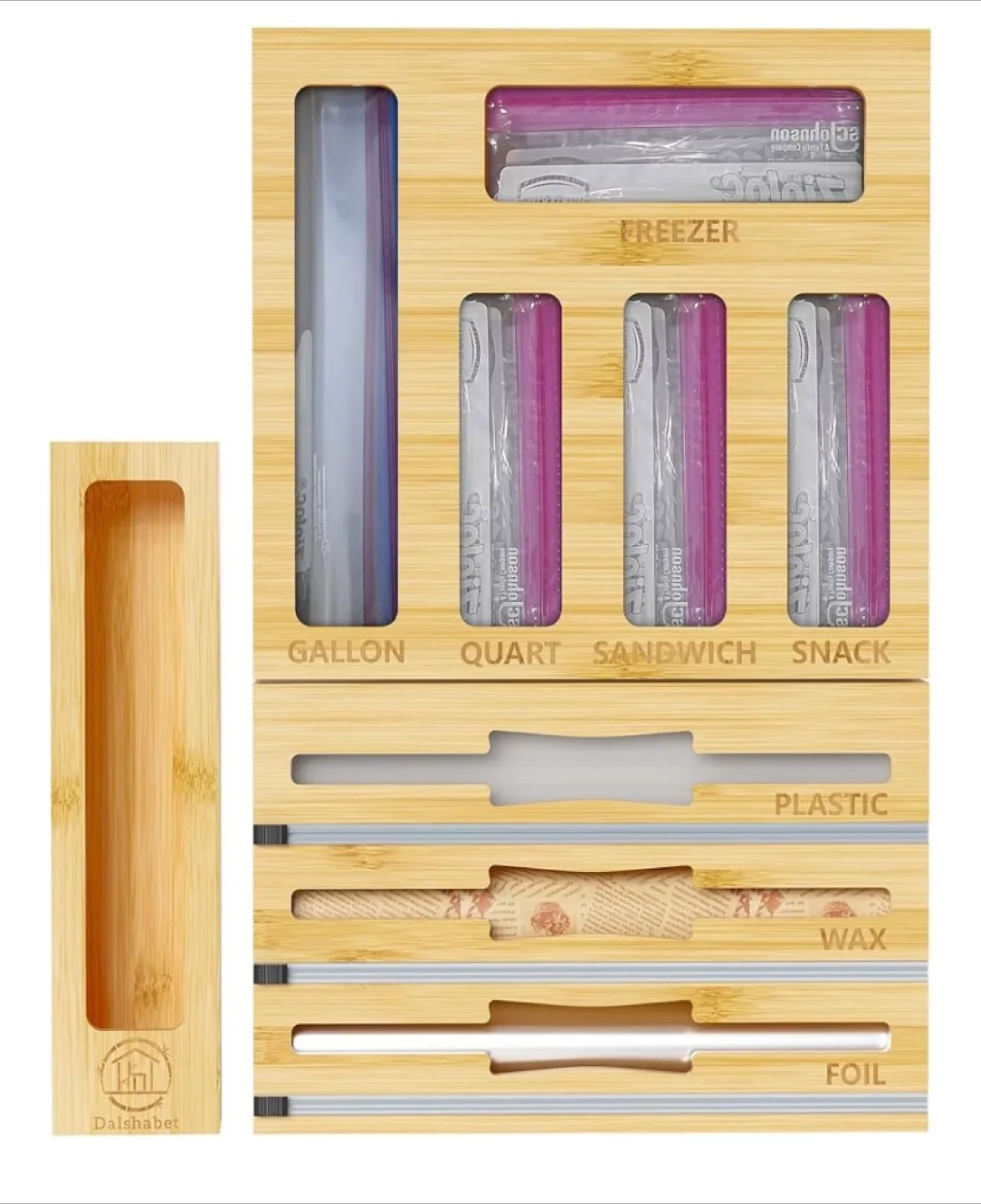 Dalshabet Bamboo Kitchen Organizer