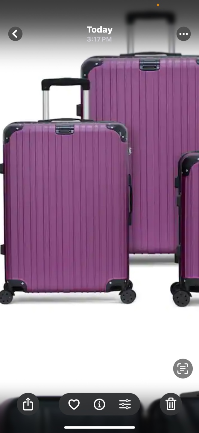 Luggage hard side brand new 90 3 pieces - photo 2