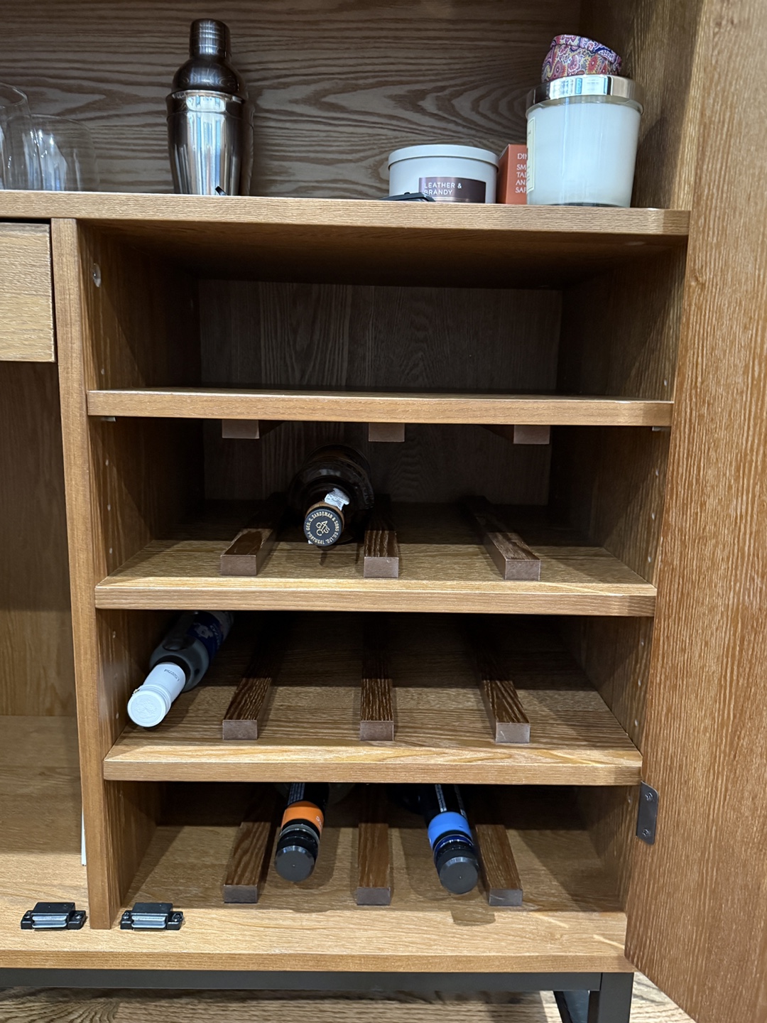 Bar Cabinet with Wine Storage - photo 4
