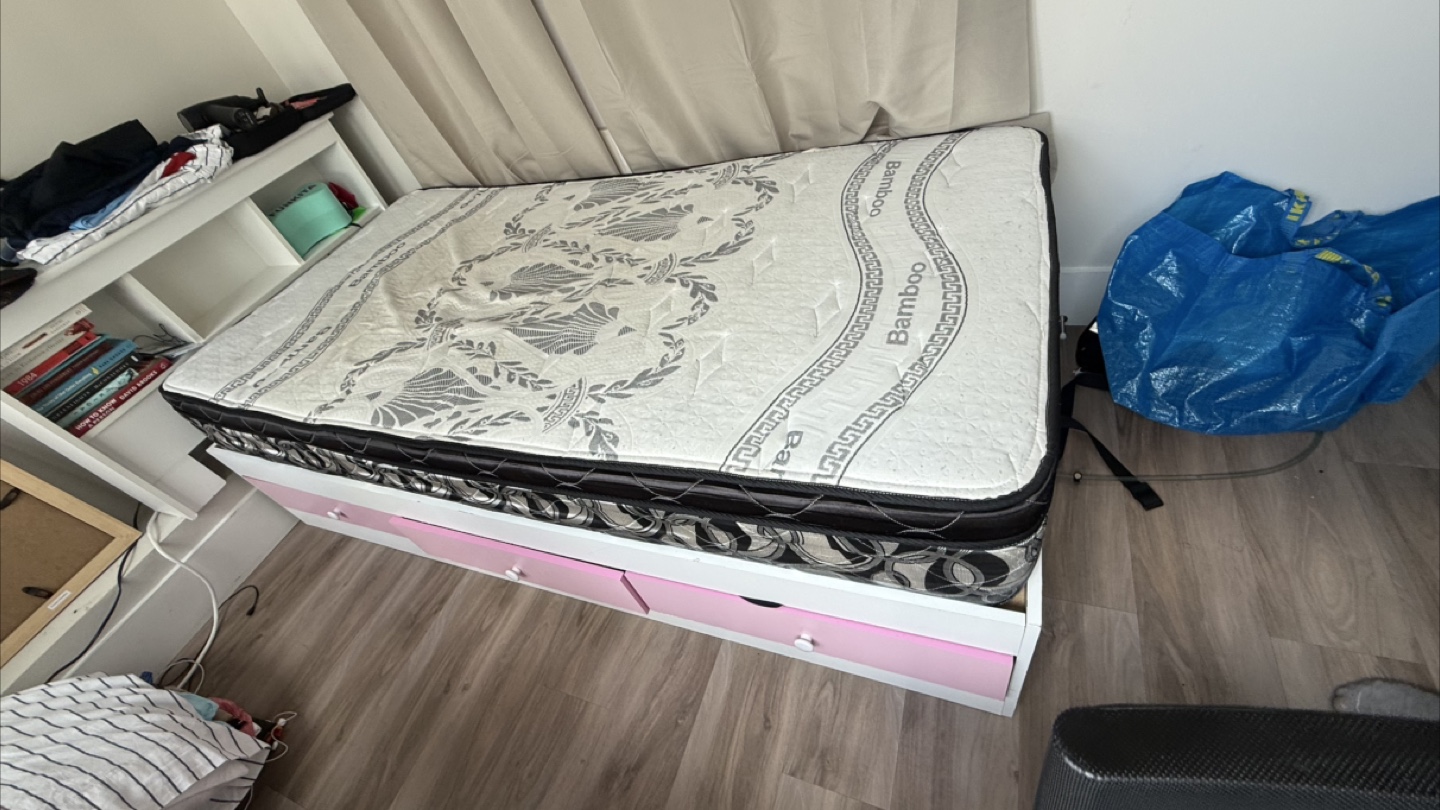 Bed frame with Bamboo Mattress - photo 3