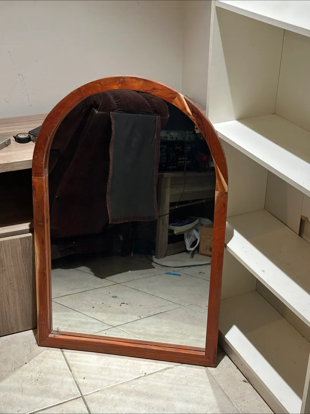 Wood Framed Mirror thumbnail