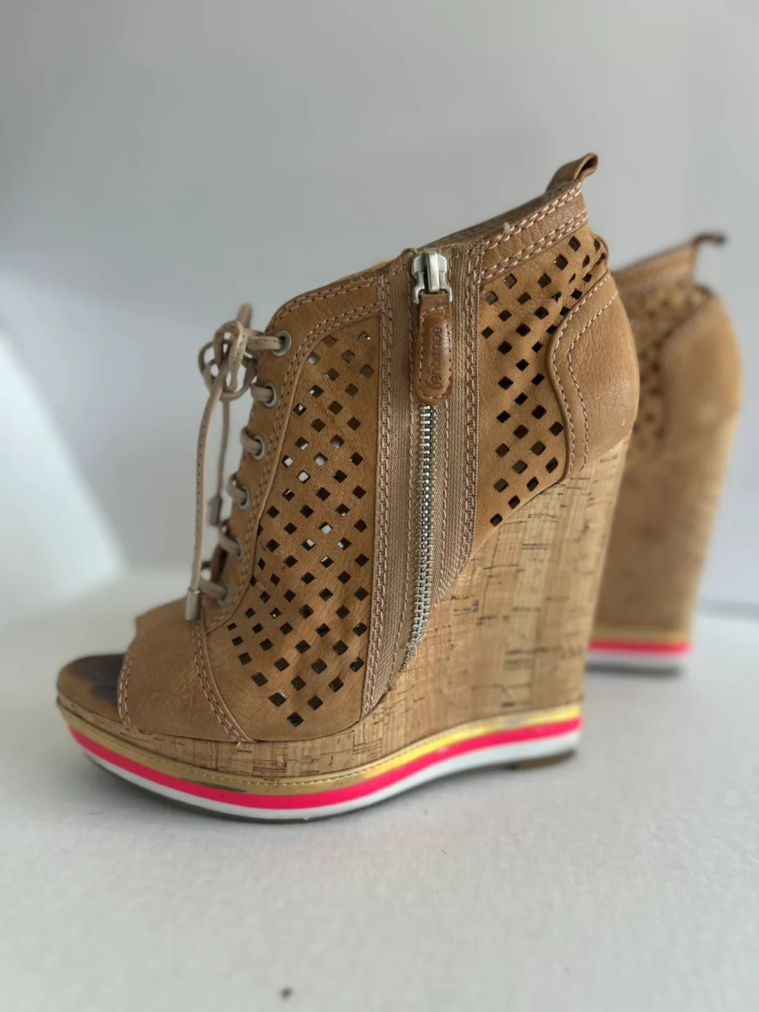 Report Wedge Booties - Size 7 thumbnail