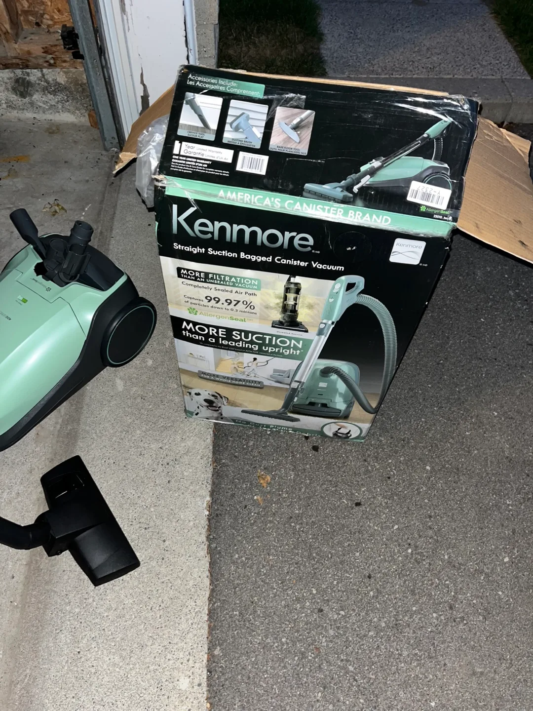 Kenmore 400 Series Canister Vacuum image indicator(6)