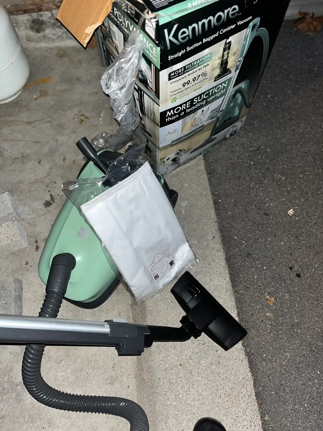 Kenmore 400 Series Canister Vacuum image indicator(8)