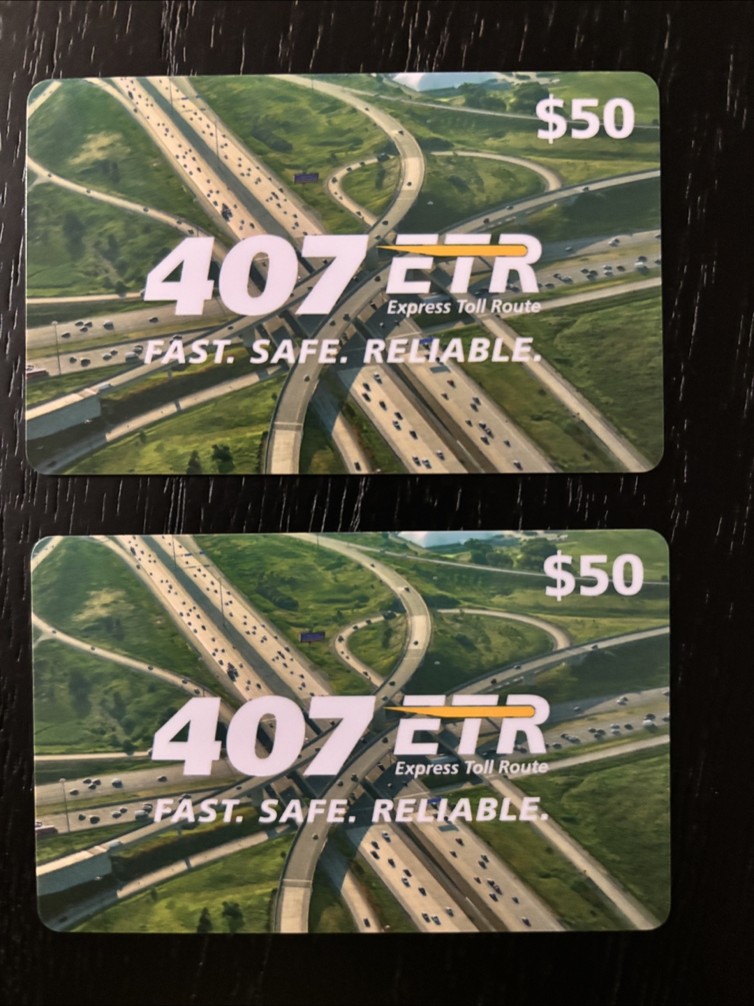 407 ETR gift cards ~ $200 Gift Cards Selling for $180