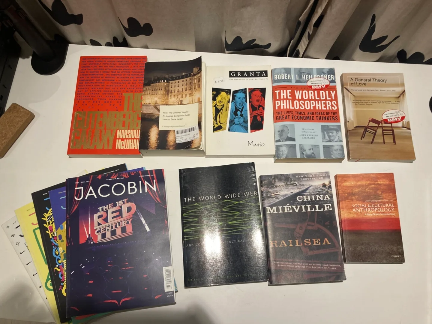 Books & magazines: McLuhan, Granta, Jacobin, Miéville, etc thumbnail