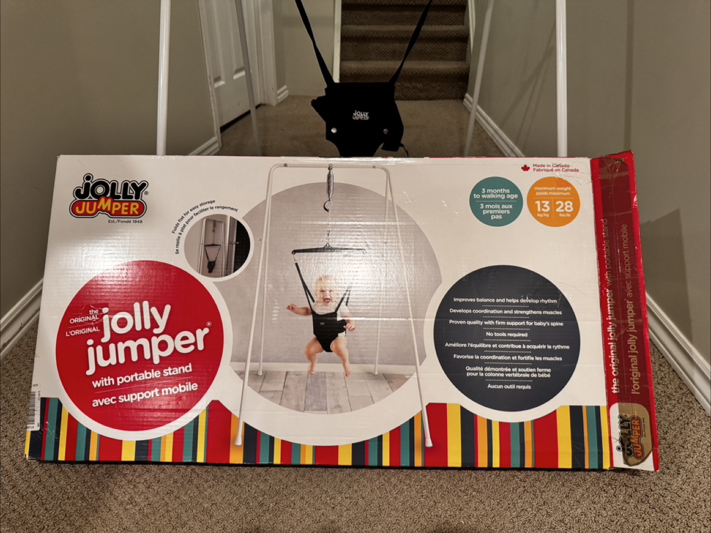 Jolly Jumper with Portable Stand - photo 2