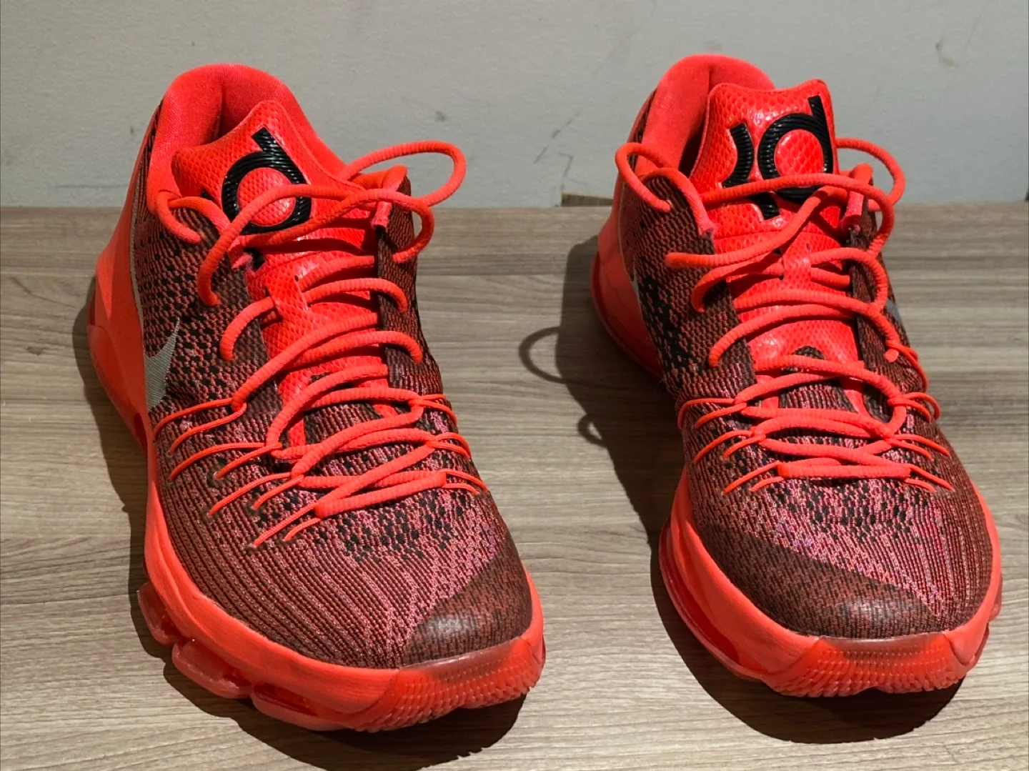 Nike KD 8 Bright Crimson Basketball Shoes thumbnail