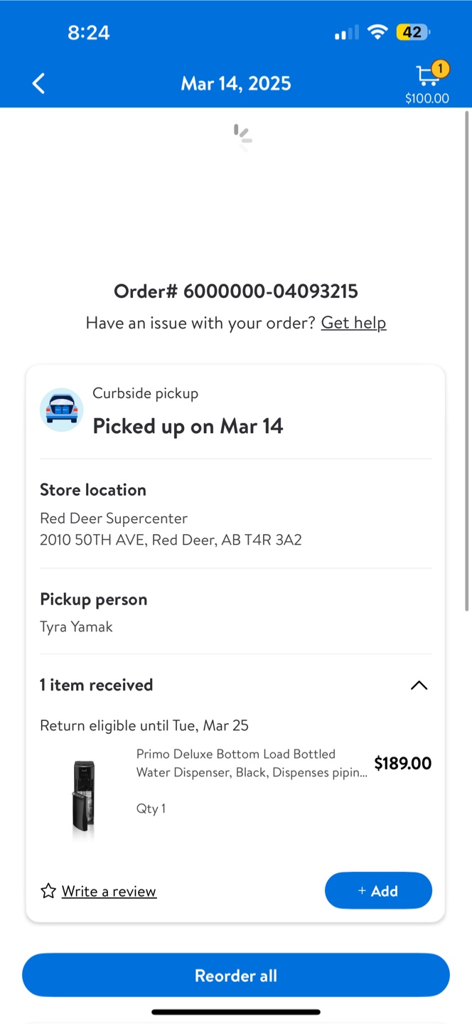 Primo Water Dispenser - Black - photo 4