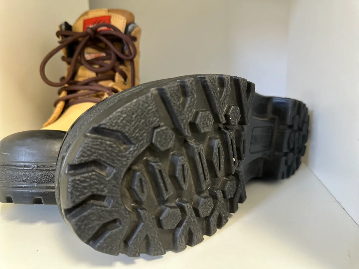 Work Boots steel toe- Size 6.5(8 size) thumbnail