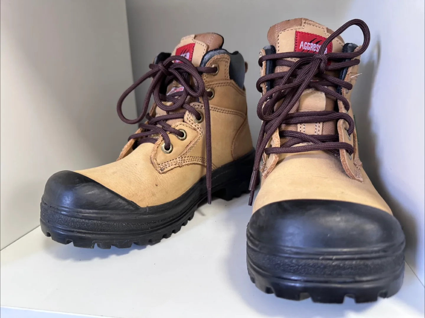 Work Boots steel toe- Size 6.5(8 size) image indicator(2)