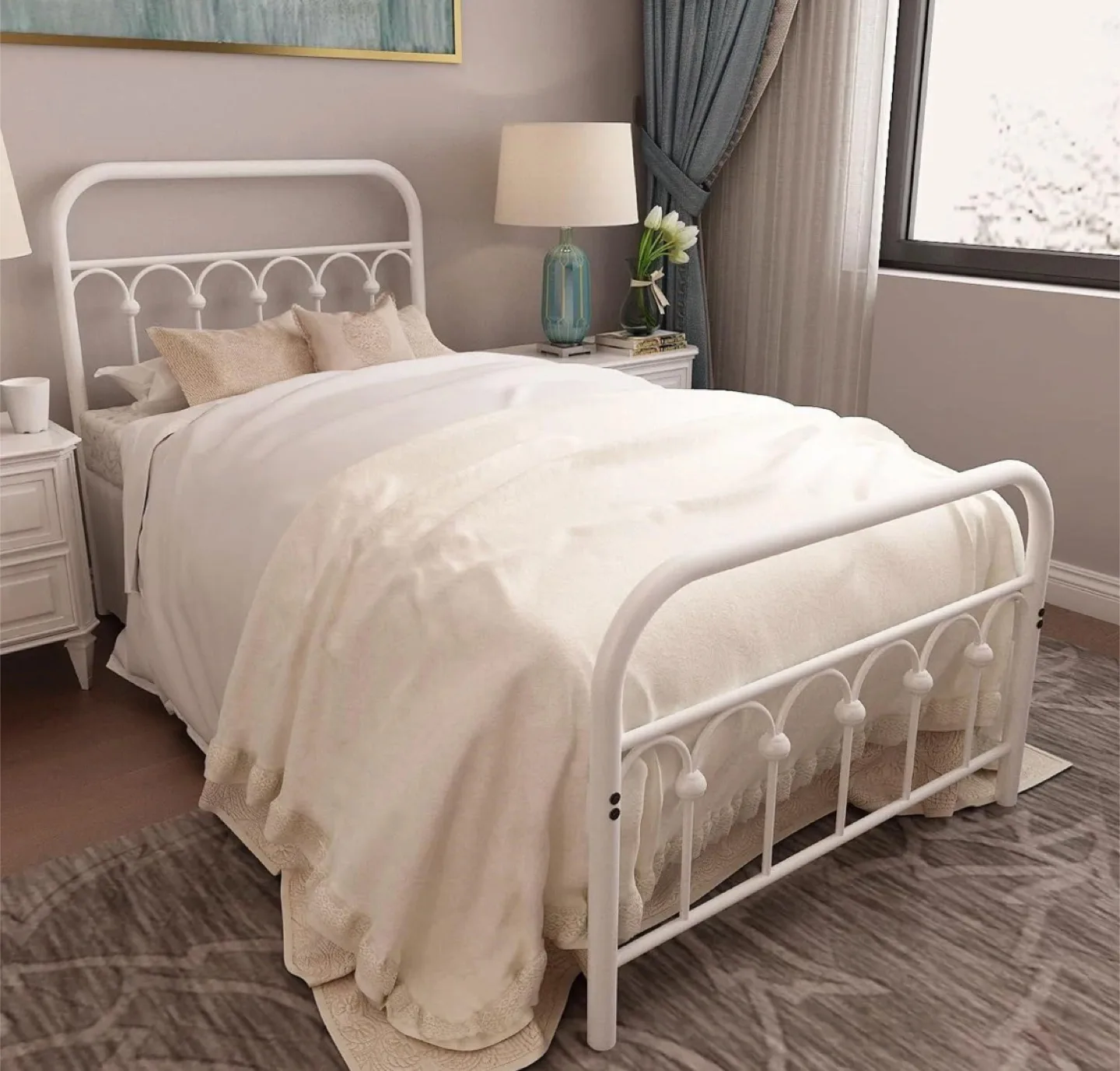 New Metal Twin Bed thumbnail