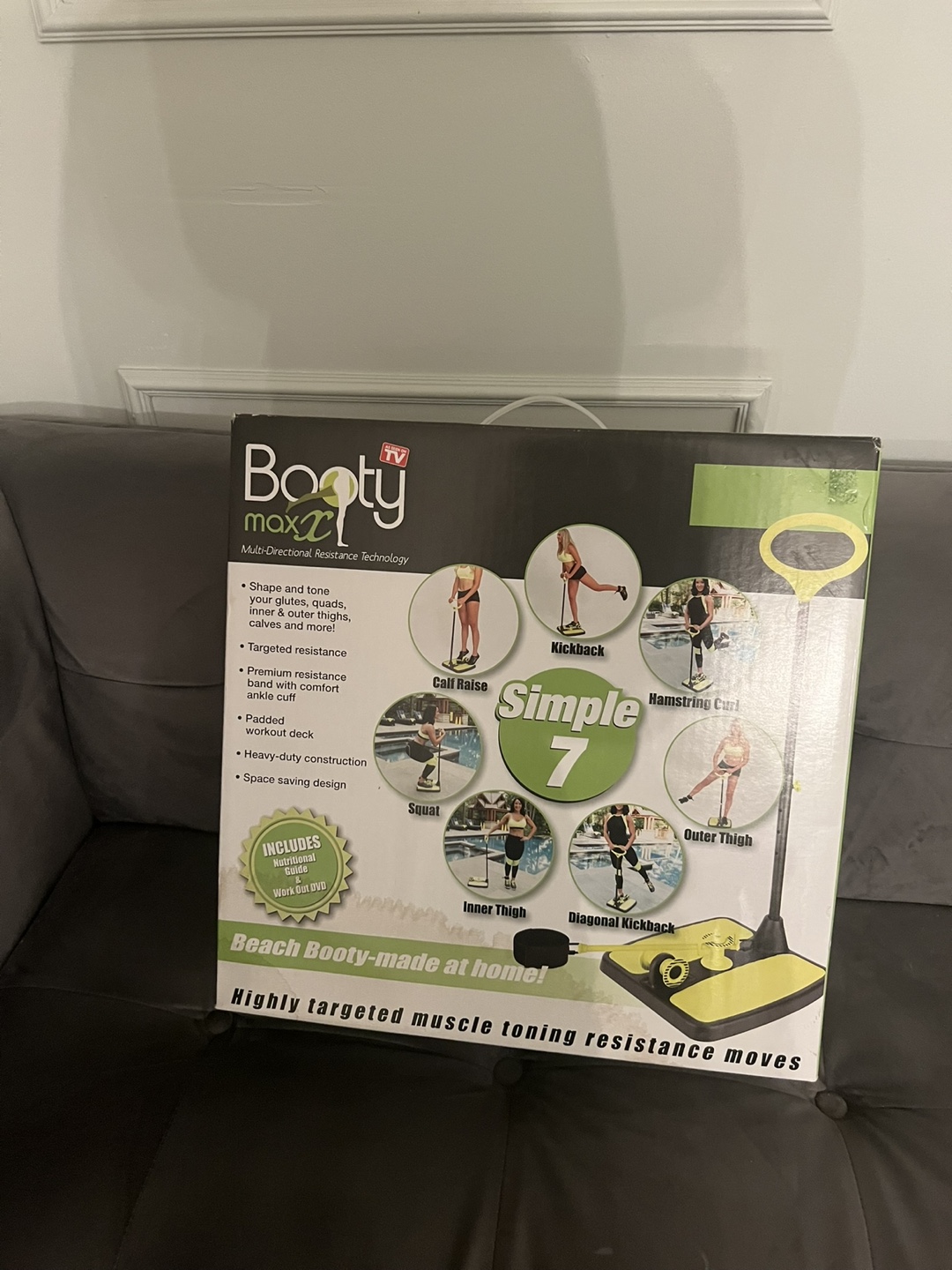 Booty Max Home Workout Butt Exercise Equipment