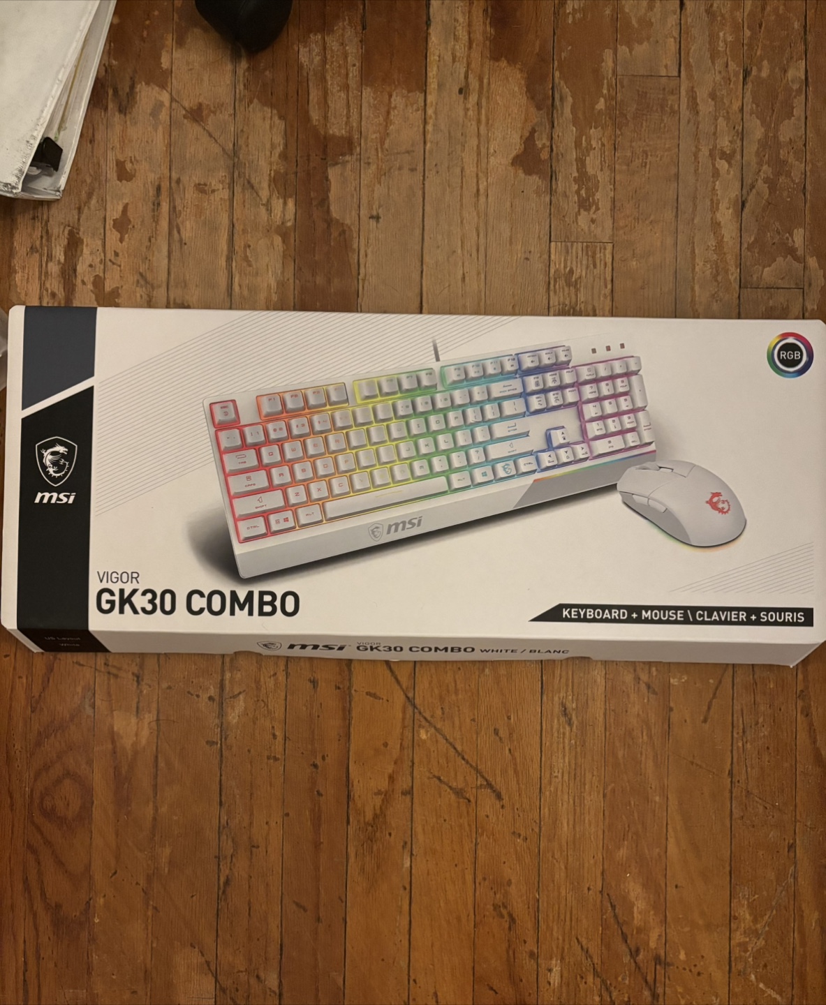 MSI Vigor GK30 Combo - Keyboard and Mouse