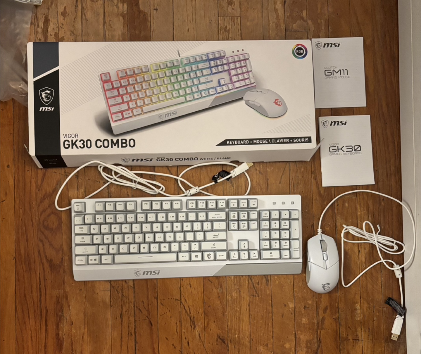 MSI Vigor GK30 Combo - Keyboard and Mouse - photo 2
