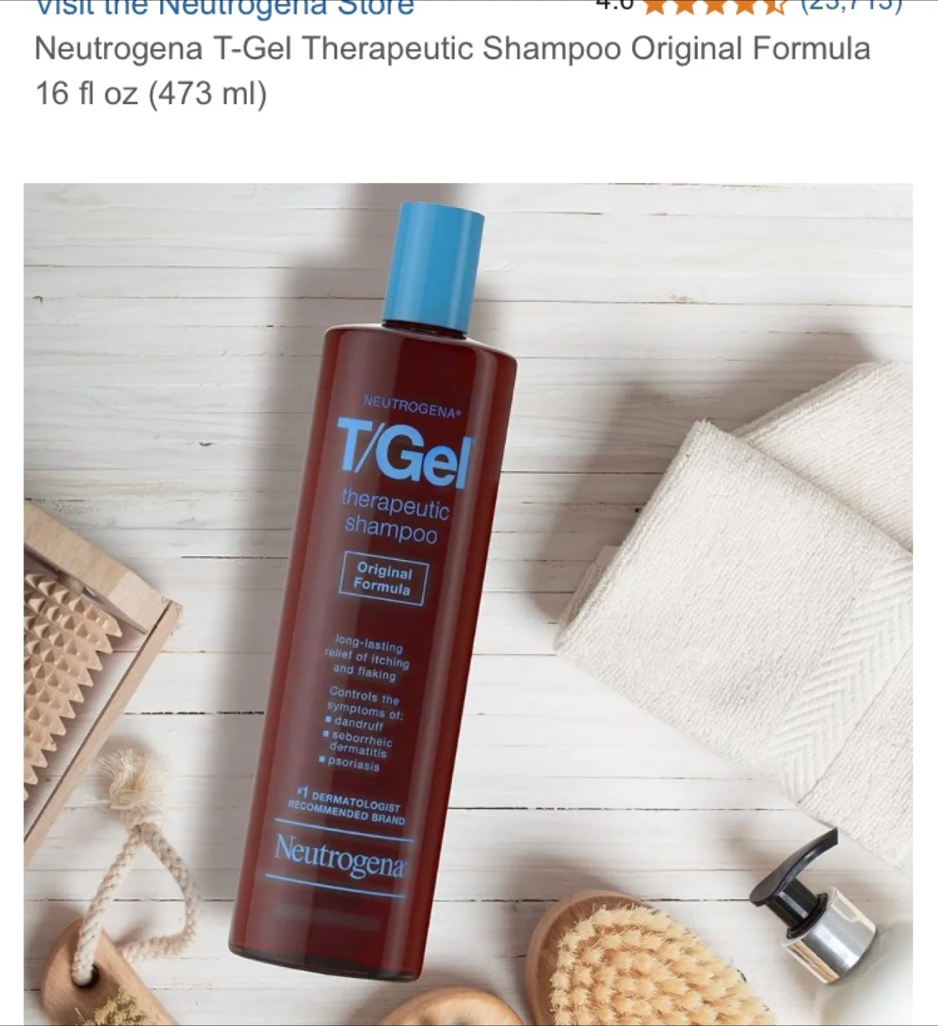 Neutrogena T/Gel Therapeutic Shampoo, 8.5 fl oz image indicator(5)