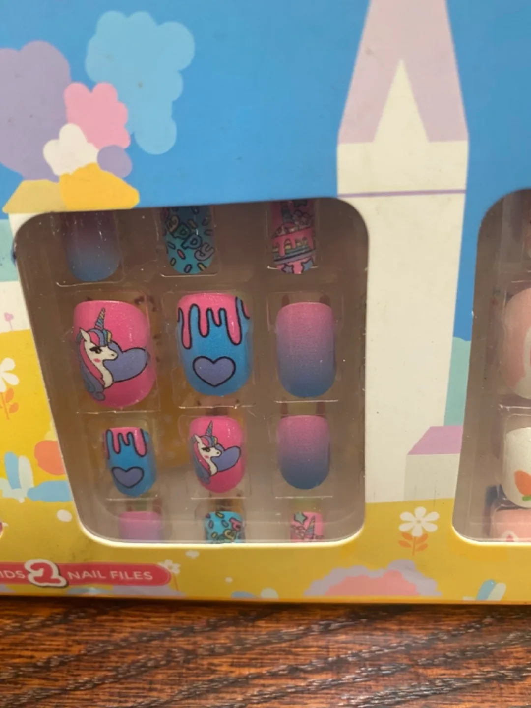 NETMEO Fake Press On Nails for Kids - 240pcs image indicator(6)