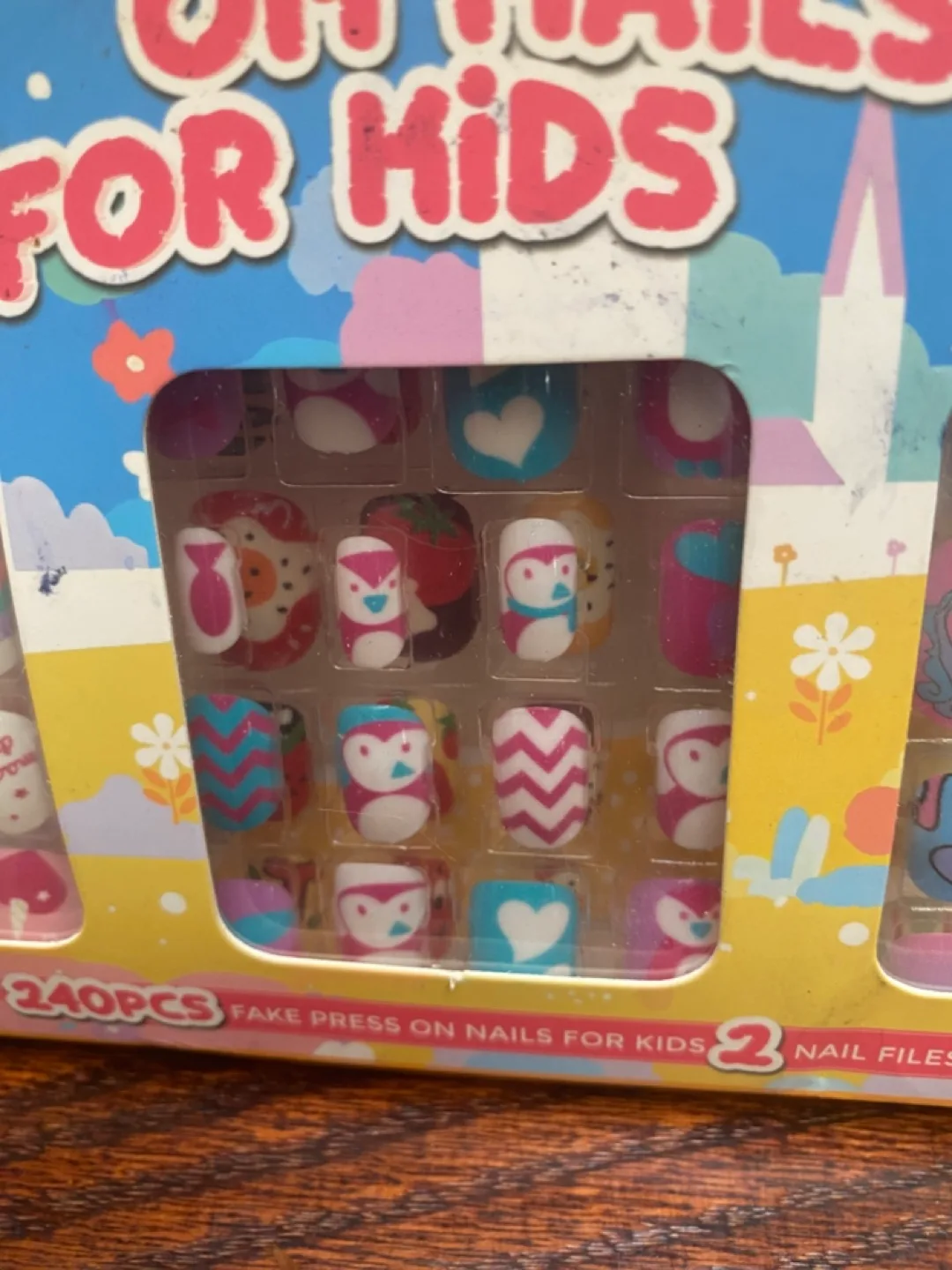 NETMEO Fake Press On Nails for Kids - 240pcs image indicator(4)
