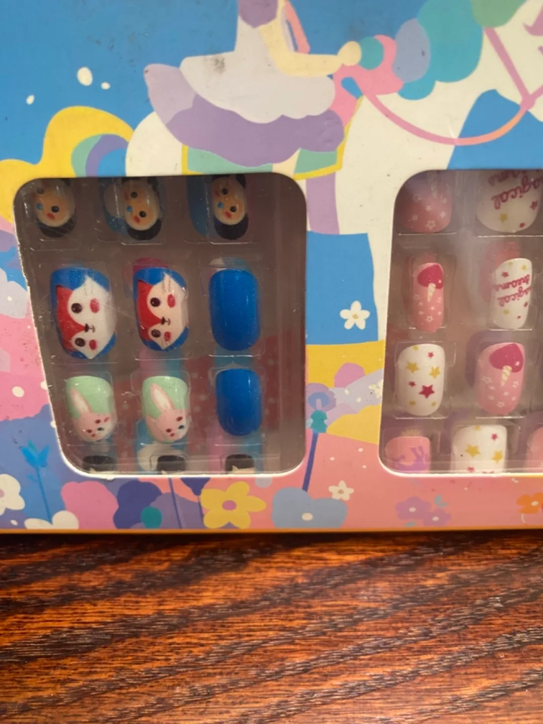 NETMEO Fake Press On Nails for Kids - 240pcs image indicator(2)