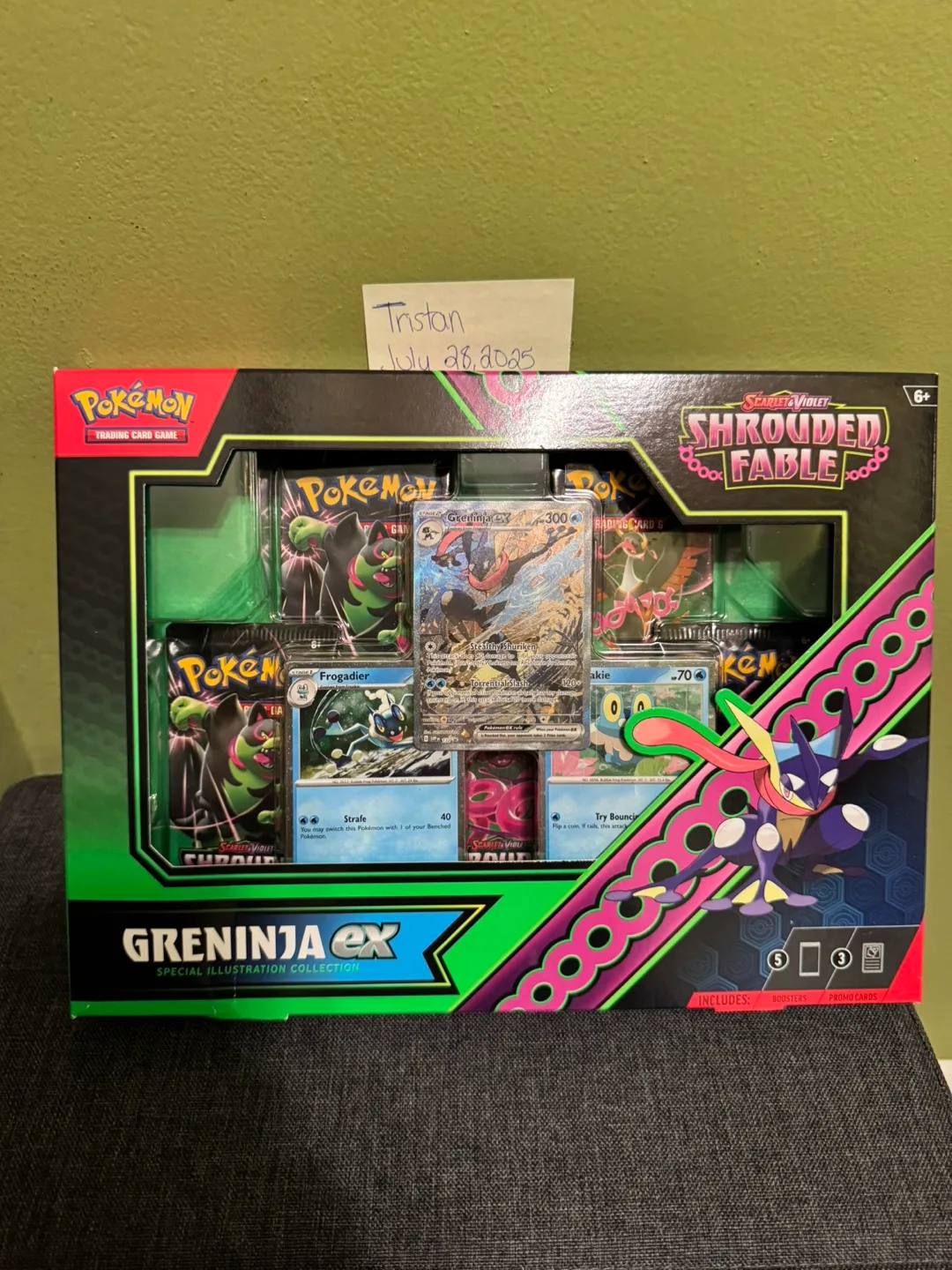 Pokemon Greninja ex Special Illustration Collection Box thumbnail