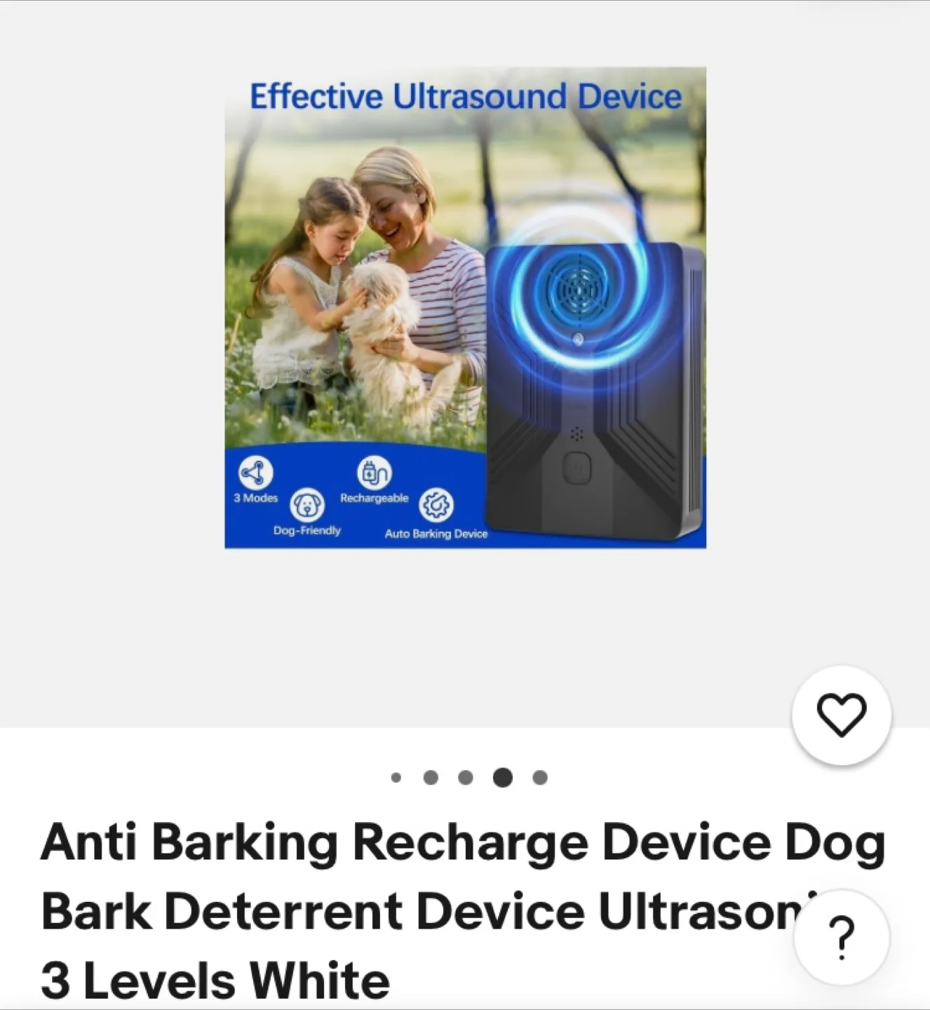 Sonic Anti Bark Control Device image indicator(5)