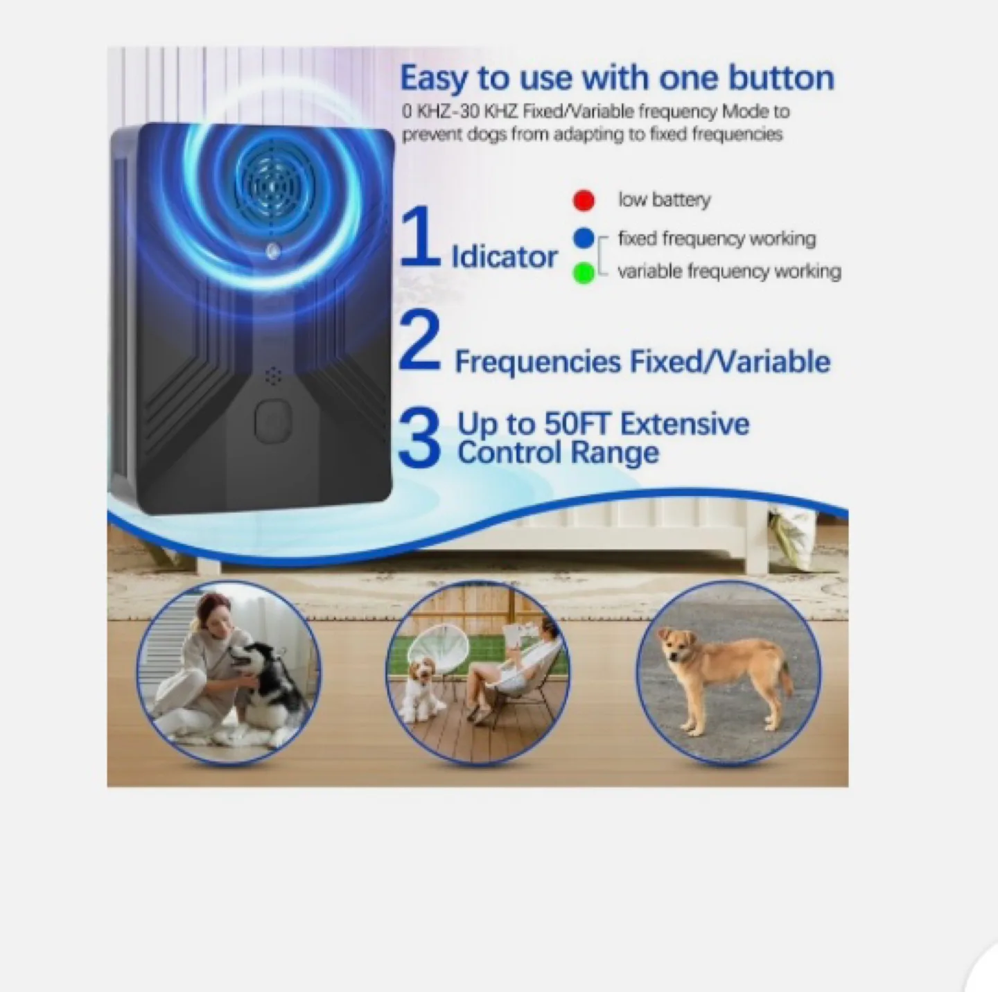 Sonic Anti Bark Control Device image indicator(6)