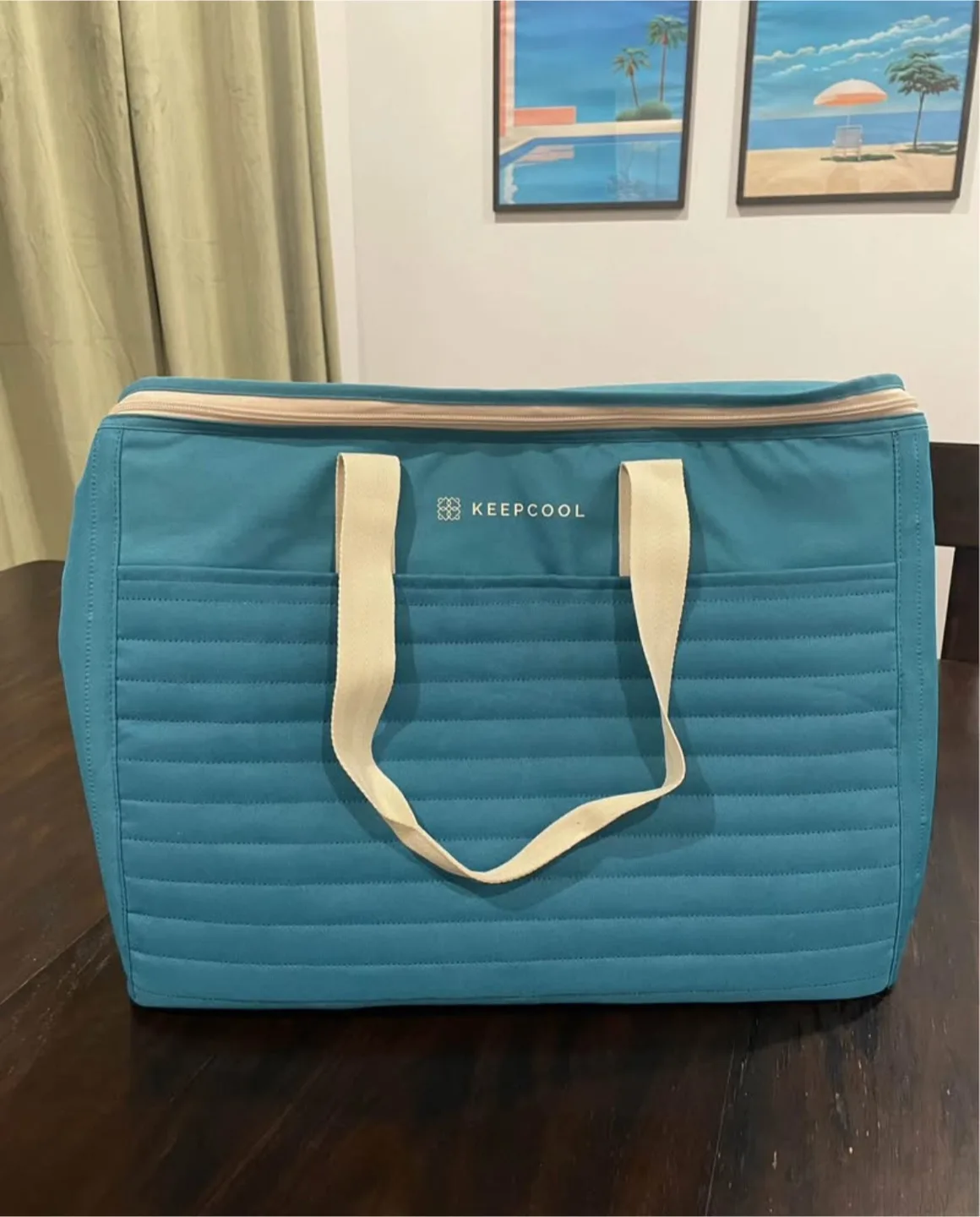 Teal Insulated Soft Cooler Bag thumbnail