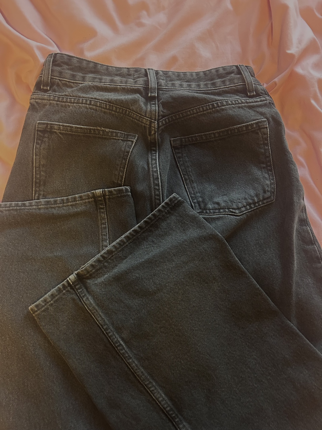 H&M Black Baggy Jeans - Size 4
