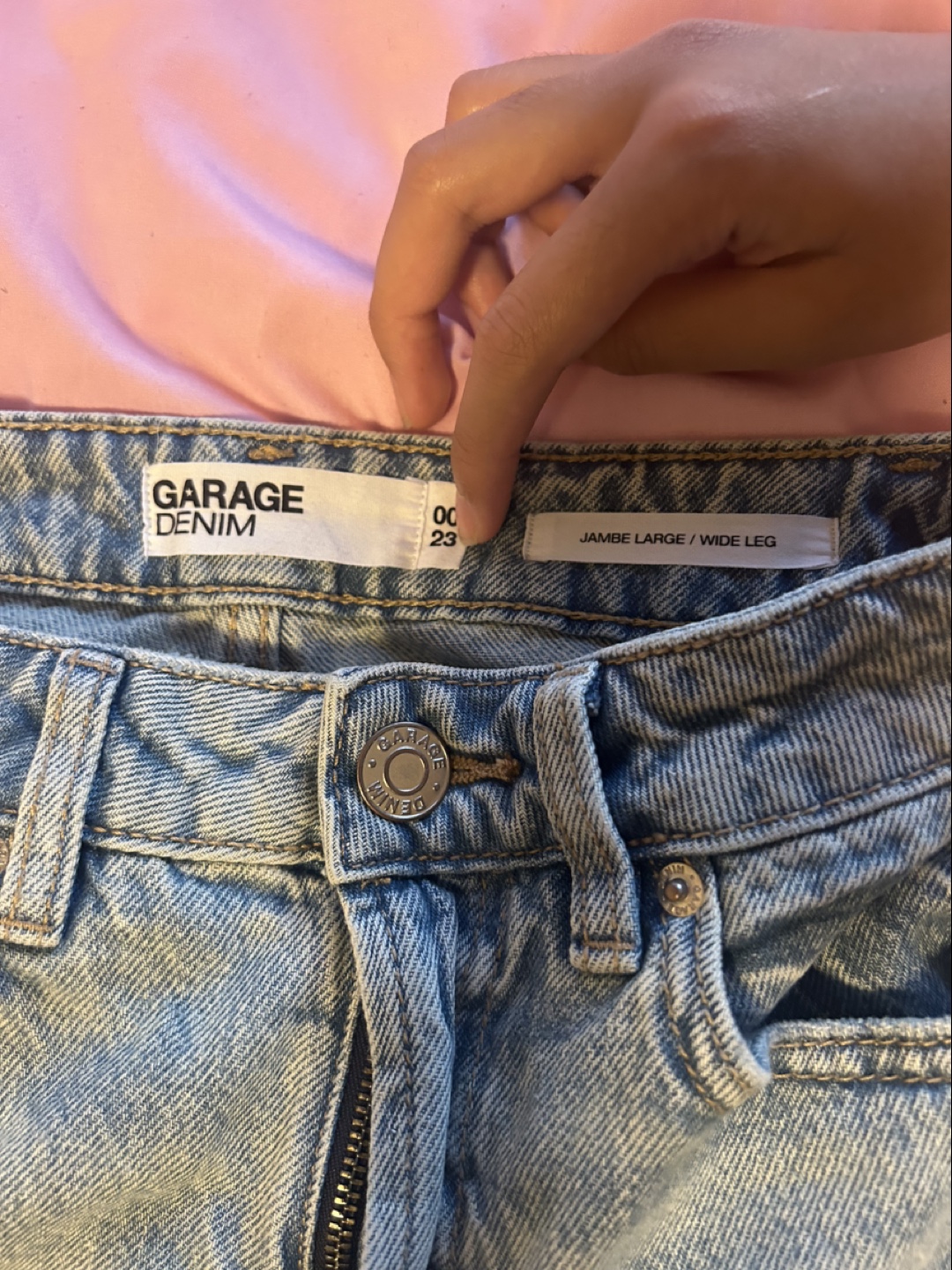 Garage Denim Wide Leg Jeans Size 00