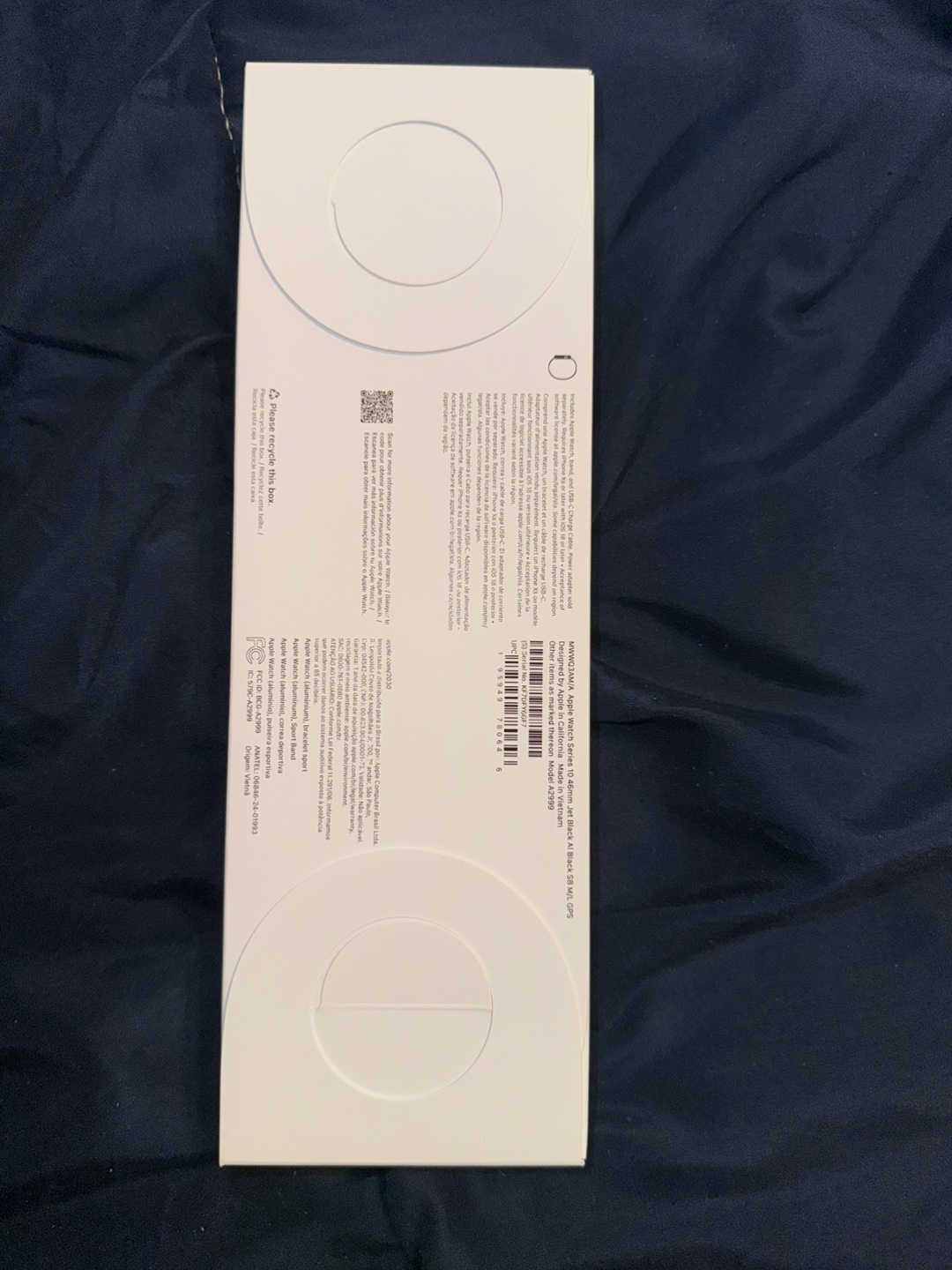Apple watch series 10GPS 46mm watch unopened - photo 3