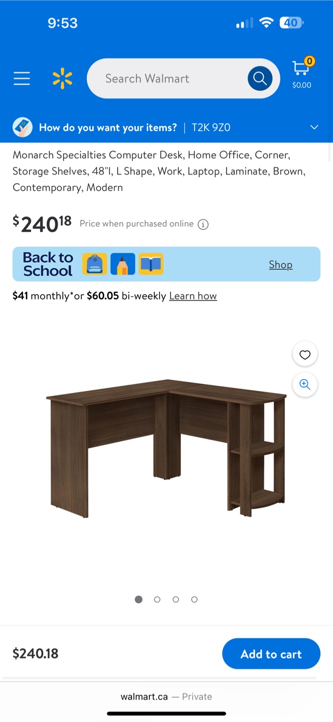 L-Shaped Corner Desk - photo 4