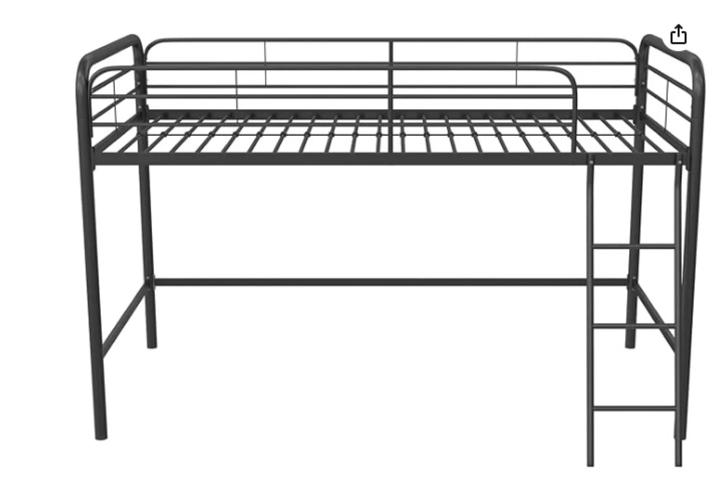 Twin Size Loft Bed Frame image indicator(5)