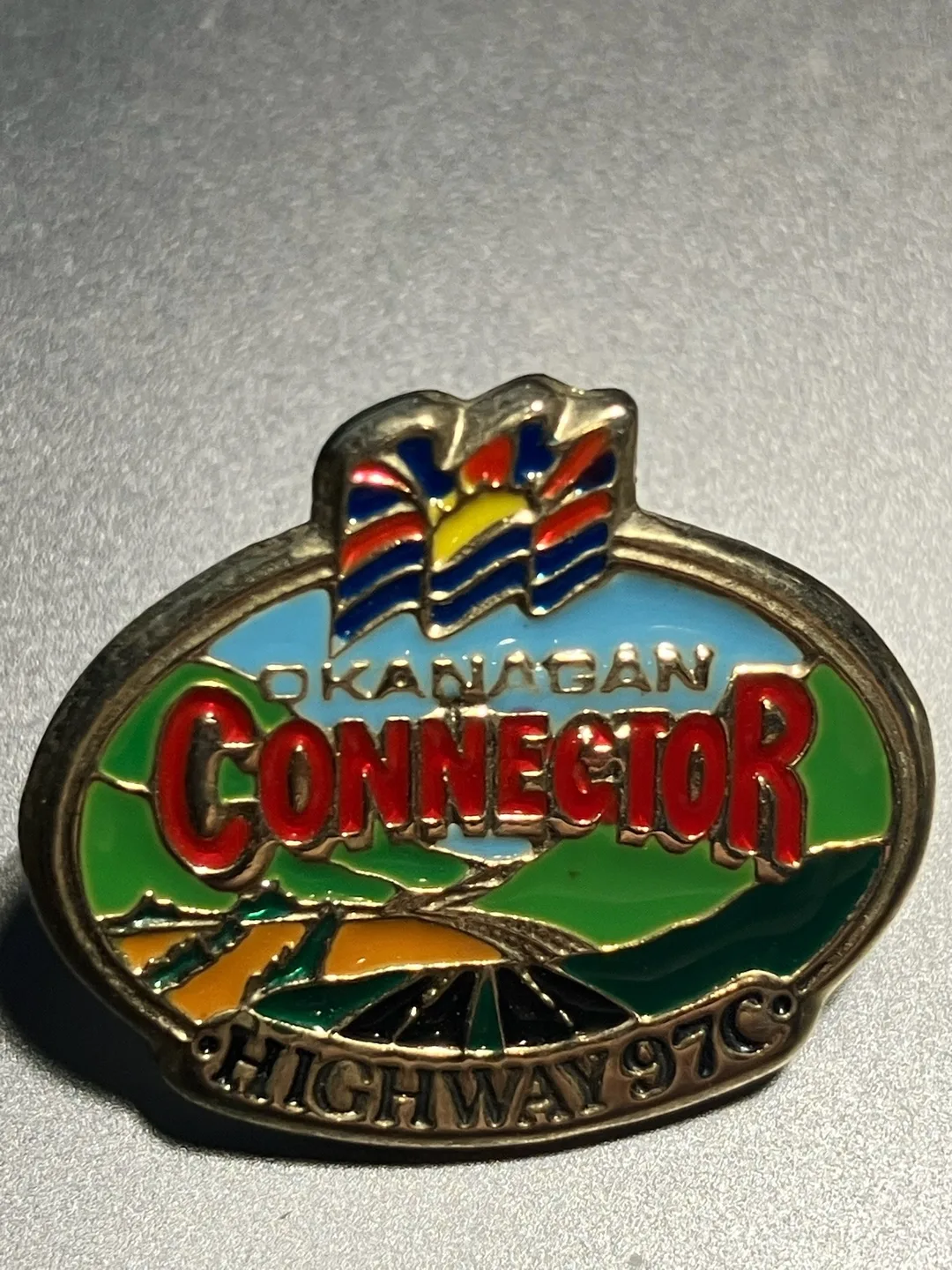 Okanagan Connector Highway 97C Pin thumbnail