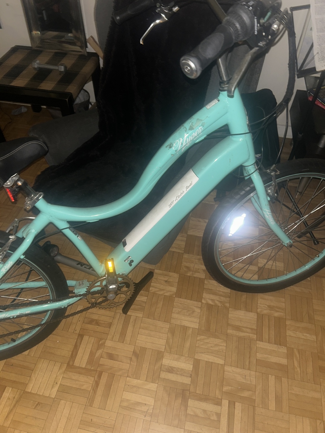 Hyper E-Ride Electric Bike - Mint Green - photo 4