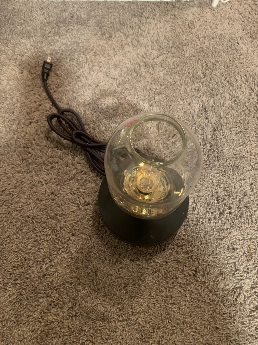 Glass Jar Table Lamp (4 available ) thumbnail