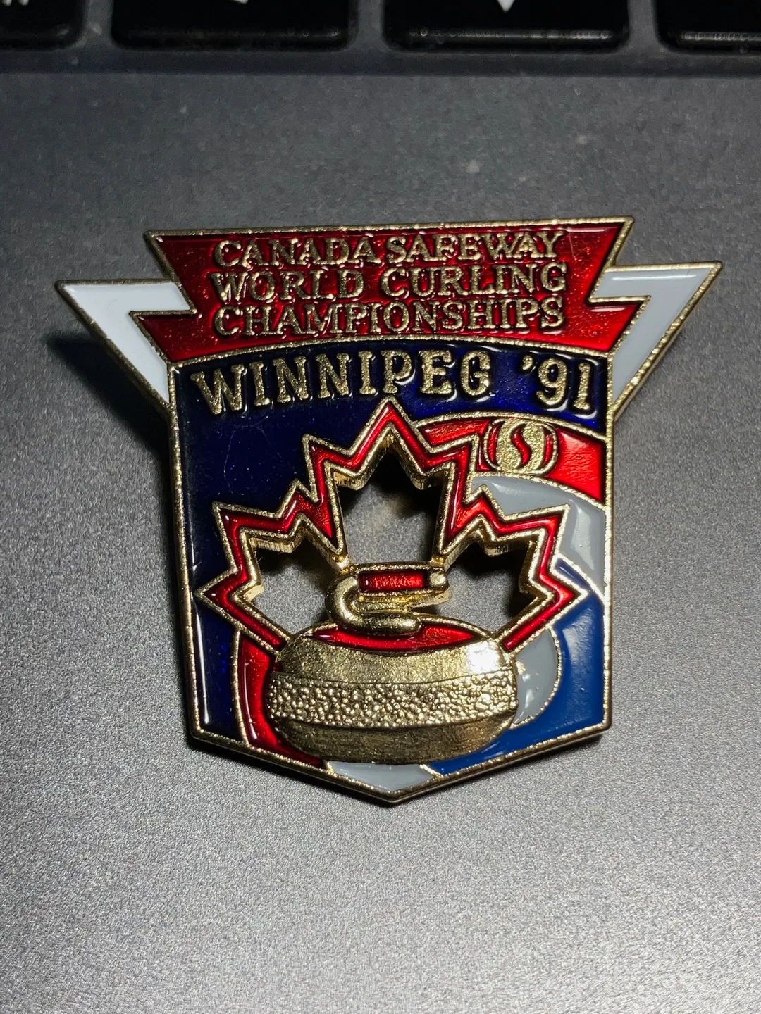 Canada Safeway Curling Championships Winnipeg '91 Pin thumbnail