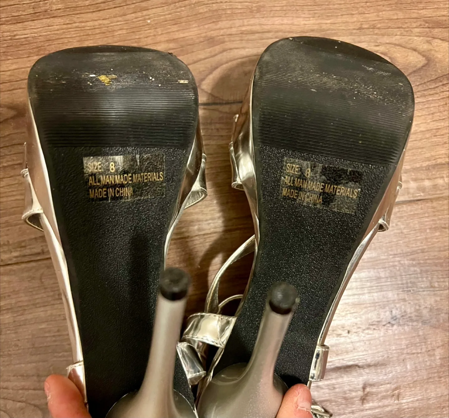 Charlotte Russe Silver Heels image indicator(7)