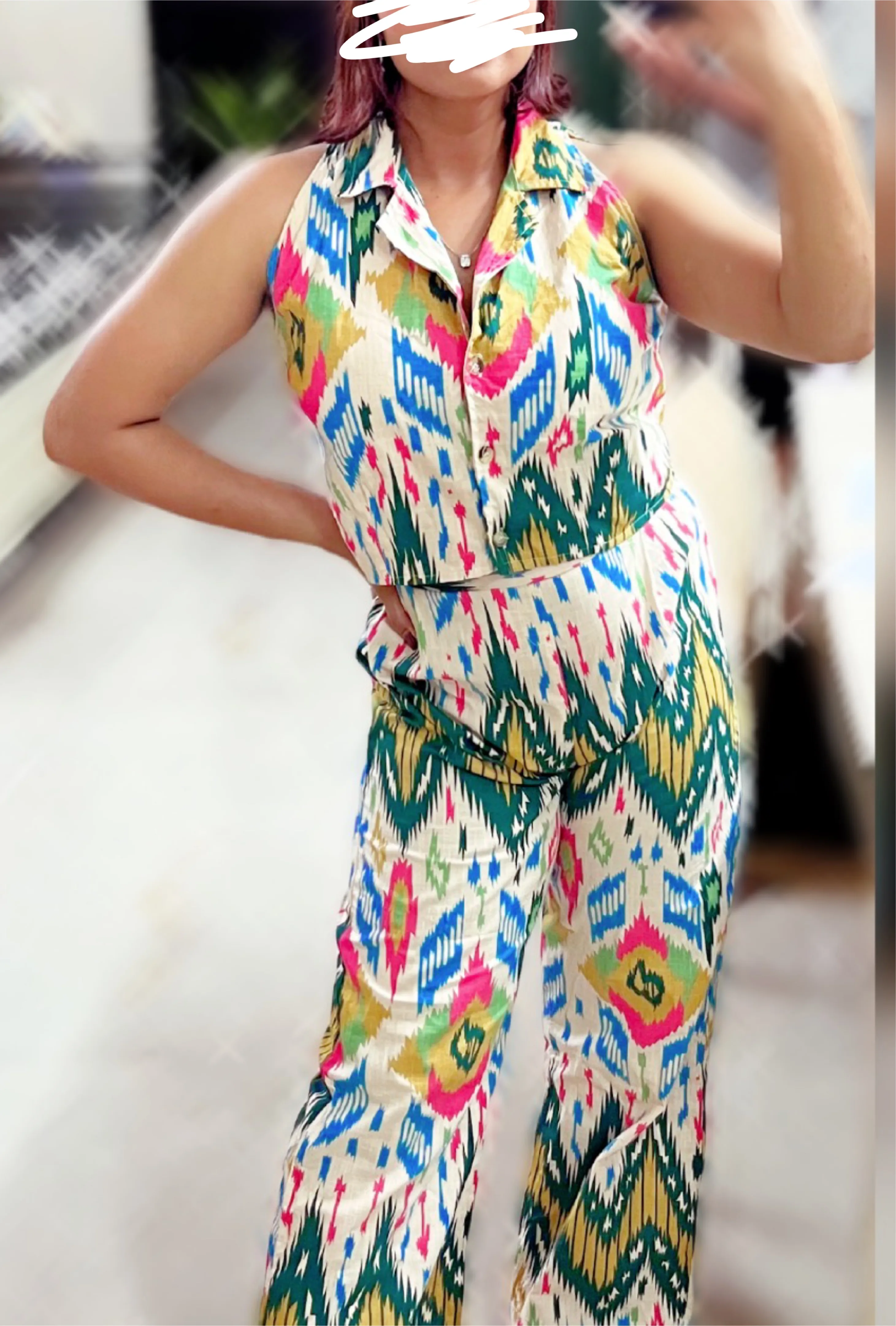 Patterned Two-Piece Set thumbnail