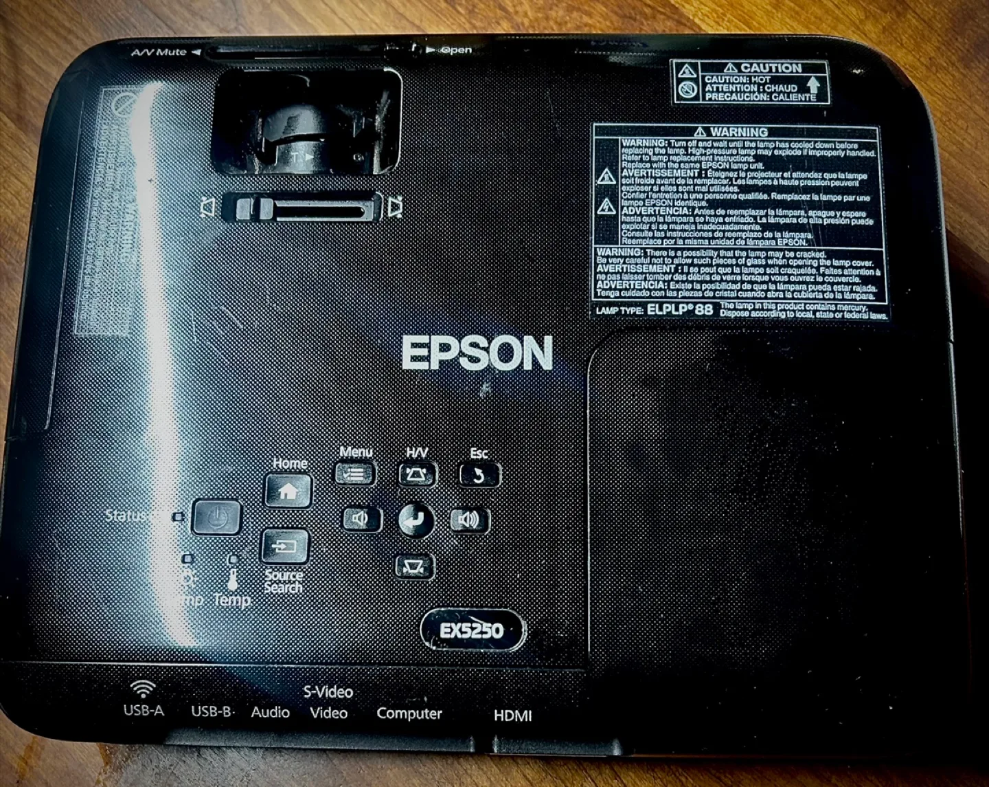 Epson EX5250 Projector image indicator(3)